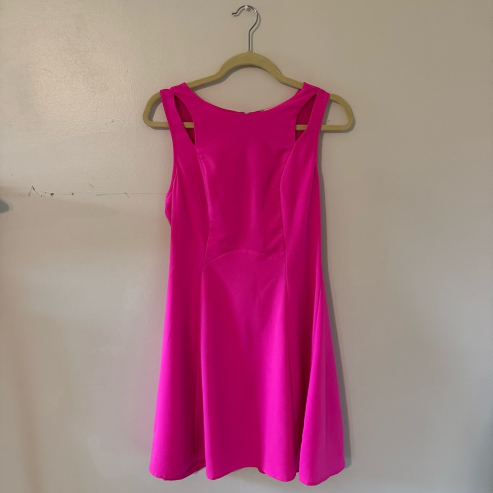 Vestique Fuchsia Mini Dress